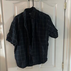 Denver Hayes Charcoal Checkered Shirt